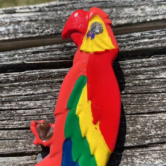 Colorful Parrot Pin - Picture 2 of 6
